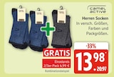 Herren Socken von Camel Active für 13,98 € bei Marktkauf im Angebot Herren Socken von Camel Active im aktuellen Marktkauf Prospekt
