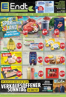 Aktueller EDEKA Prospekt "Aktuelle Angebote" Seite 1 von 8 Seiten für Mönchengladbach