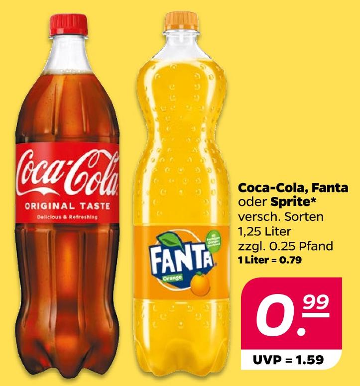 Coca-Cola, Fanta oder Sprite