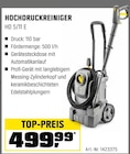 HOCHDRUCKREINIGER HD 5/11 E Angebote bei OBI Flensburg für 499,99 €