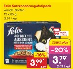 Katzennahrung Multipack im Angebot bei Netto Marken-Discount in Delmenhorst Katzennahrung Multipack Angebote von Felix bei Netto Marken-Discount Delmenhorst für 3,79 €