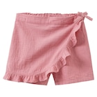 Baumwolle im Ernstings family Prospekt Mädchen Musselin-Hosenrock aus Baumwolle im aktuellen Ernstings family Prospekt für 17,99 €