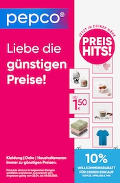 Aktueller PEPCO Mode Prospekt in Neuhausen und Umgebung, "Liebe die günstigen Preise!" mit 8 Seiten, 25.04.2024 - 08.05.2024