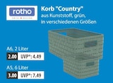 Korb Country von rotho im aktuellen V-Markt Prospekt für 2,00 €
