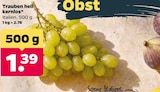Netto mit dem Scottie Uelzen - Trauben hell kernlos Angebot im Prospekt Trauben hell kernlos bei Netto mit dem Scottie im Uelzen Prospekt für 1,39 €