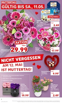 Schnittblumen im Kaufland Prospekt "Aktuelle Angebote" mit 52 Seiten (Heilbronn)