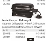 Compact Elektrogrill Angebote von Lumin bei Holz Possling Falkensee für 389,00 €