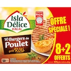 Burgers de poulet "Offre spéciale" Halal surgelés - ISLA DÉLICE dans le catalogue Carrefour