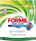 5 in 1 caps white detergent* - FORMIL en promo chez Lidl Châlons-en-Champagne à 9,89 €