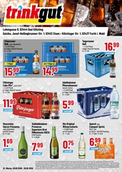 Trinkgut Discounter Prospekt der aktuellen Woche mit 4 Seiten, gültig von 26.05.2026 bis 30.05.2026, in Roding und Umgebung Aktueller Trinkgut Discounter Prospekt in Roding und Umgebung, "Aktuelle Angebote" mit 4 Seiten, 26.05.2026 - 30.05.2026