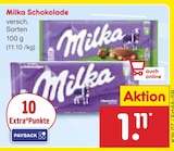 Schokolade bei Netto Marken-Discount im Straßkirchen Prospekt für 1,11 €