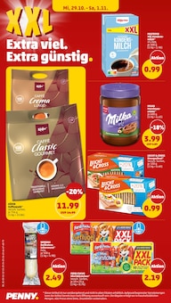 Milka im aktuellen Penny Prospekt (Leipzig) Milka im Penny Prospekt "Wer günstig will, muss Penny." mit 45 Seiten (Leipzig)