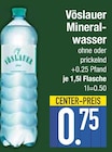 Mineralwasser von Vöslauer im aktuellen EDEKA Prospekt für 0,75 €