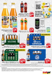 Monster Energy im aktuellen Trinkgut Prospekt (Pforzheim) Monster Energy im Trinkgut Prospekt "Aktuelle Angebote" mit 8 Seiten (Pforzheim)