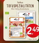 Tofuspezialitäten von Taifun im aktuellen Erdkorn Biomarkt Prospekt