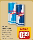 Energy Drink im Angebot bei REWE in Ludwigshafen Energy Drink Angebote von Red Bull bei REWE Ludwigshafen für 0,99 €