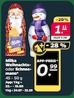 Weihnachts- oder Schneemann Angebote von Milka bei Netto mit dem Scottie Rostock für 1,11 €