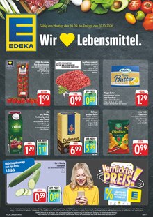 Chips im aktuellen EDEKA Prospekt (Würzburg) Chips im EDEKA Prospekt "Wir lieben Lebensmittel!" mit 8 Seiten (Würzburg)