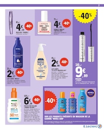 Prix et réduction Gemey Maybelline dans le prospectus E.Leclerc en cours Offre Gemey Maybelline dans le catalogue E.Leclerc du moment à la page 7