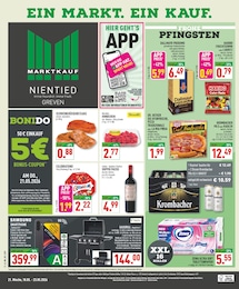 Marktkauf Prospekt für Greven mit 20 Seiten Marktkauf Prospekt für Greven: "Aktuelle Angebote", 20 Seiten, 18.05.2026 - 23.05.2026