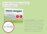 Halstabletten zuckerfrei von neo-angin im aktuellen LINDA Partnerapotheke Prospekt für 11,50 €