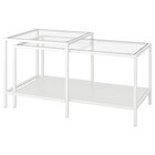 Aktuelles Satztische 2 St. weiß/Glas Angebot bei IKEA in Gelsenkirchen ab 69,99 €