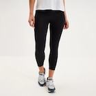 Legging élastiqué 7/8ème noir femme - La Halle Legging élastiqué 7/8ème noir femme à 7,99 € dans le catalogue La Halle