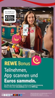 REWE Prospekt Burg "Dein Markt" mit 30 Seiten