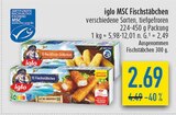 MSC Fischstäbchen im diska Prospekt MSC Fischstäbchen von iglo im aktuellen diska Prospekt für 2,69 €
