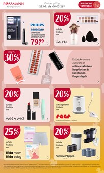 Catsan Angebot im Rossmann Prospekt, gültig von 23.02.2026 bis 06.03.2026 Catsan Angebot im aktuellen Rossmann Prospekt auf Seite 2