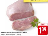 Frische Puten-Schnitzel im Angebot bei E center in Tübingen Frische Puten-Schnitzel Angebote bei E center Tübingen für 1,39 €
