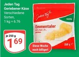Aktuelles Geriebener Käse Emmentaler Angebot bei GLOBUS in Erfurt ab 1,69 €