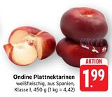 E center - Plattnektarinen Angebot im Prospekt Plattnektarinen bei E center im Prospekt "" für 1,99 €