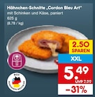 Hähnchen-Schnitte „Cordon Bleu Art“ im Angebot bei Netto Marken-Discount in Hemer Hähnchen-Schnitte „Cordon Bleu Art“ Angebote bei Netto Marken-Discount Hemer für 5,49 €