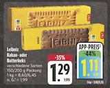 Kakao-Keks Angebote von Leibniz bei E center Bamberg für 1,11 €