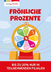 Aktueller Ernstings family Mode Prospekt in Wächtersbach und Umgebung, "FRÖHLICHE PROZENTE" mit 1 Seite, 24.02.2025 - 02.03.2025