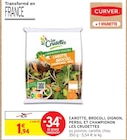 Promo Carotte, brocoli, oignon, persil et champignon à 1,94 € dans le catalogue Intermarché à Bozouls