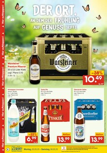 Bier im Netto Marken-Discount Prospekt "DER ORT, AN DEM DU IMMER AUSGEZEICHNETE PREISE FINDEST." mit 6 Seiten (Lahr (Schwarzwald))