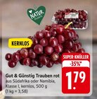 Trauben rot bei EDEKA im Sternenfels Prospekt für 1,79 €