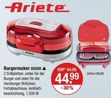 Burgermaker 0205R Angebote von Ariete bei V-Markt Augsburg für 44,99 €