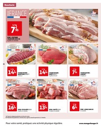 Prix et réduction Viande De Porc dans le prospectus Auchan Hypermarché en cours Offre Viande De Porc dans le catalogue Auchan Hypermarché du moment à la page 16