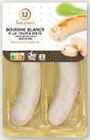 Boudins blancs - U SAVEURS en promo chez Super U Boudins blancs - U SAVEURS dans le catalogue Super U