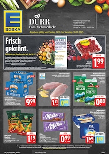 EDEKA Aub Prospekt der aktuellen Woche, gültig von 13.10.2025 bis 18.10.2025 Aktueller EDEKA Aub Prospekt "Wir lieben Lebensmittel!" mit 28 Seiten