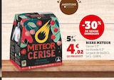 Biere - Meteor à 4,02 € dans le catalogue U Express