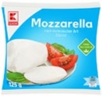 Mozzarella im Angebot bei Kaufland in Berlin Mozzarella Angebote von K-CLASSIC bei Kaufland Berlin für 0,66 €