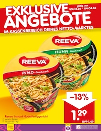Instant-Nudeln Angebot im aktuellen Netto Marken-Discount Prospekt auf Seite 34