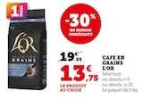 Cafe en grains - L'OR à 13,75 € dans le catalogue U Express