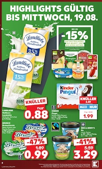 Eis im aktuellen Kaufland Prospekt (Fürth) Eis im Kaufland Prospekt "Hier bin ich richtig" mit 63 Seiten (Fürth)