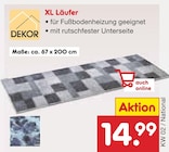 XL Läufer Angebote von DEKOR bei Netto Marken-Discount Passau für 14,99 €