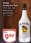 Karibischer Rum im Angebot bei GLOBUS in Gera Karibischer Rum Angebote von Malibu bei GLOBUS Gera für 9,99 €